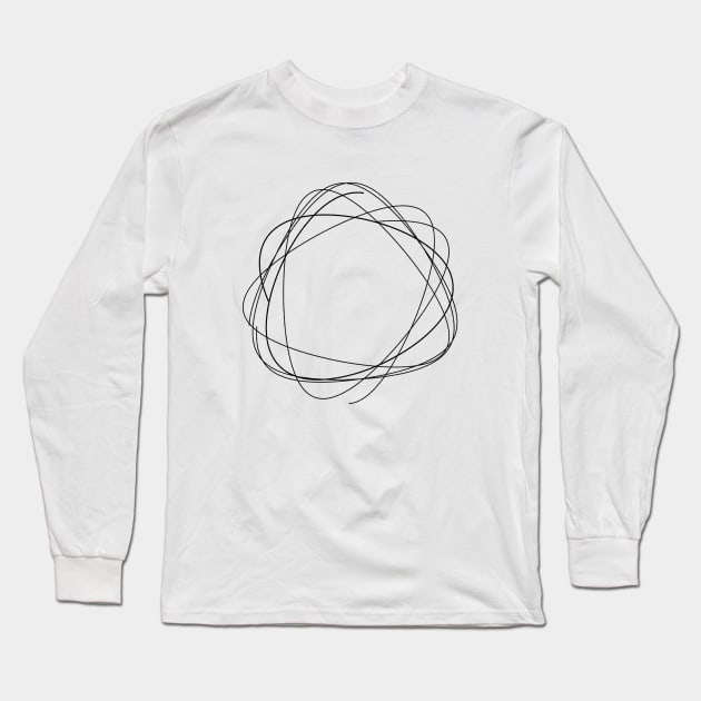 Imperfect Spirograph no. 9 Long Sleeve T-Shirt by Eugene and Jonnie Tee's